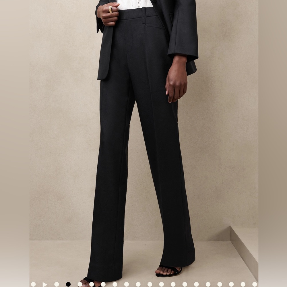 NWT | Banana Republic | LIDO STRAIGHT ITALIAN WOOL PANT
